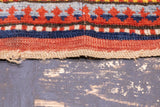 Antique Caucasian Kazak Rug 3' 10" x 6' 9"