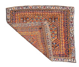 Antique  Qashqai Mat 1' 7'' x 1' 7''
