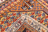 Antique  Qashqai Mat 1' 7'' x 1' 7''