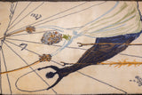 Fine Artistic Rug. Design after Salvador Dali Wool 4' 7" x 6' 6"