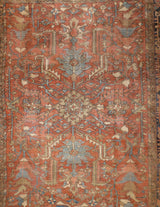 Antique Heriz Rug 9' 9" x 11' 10''