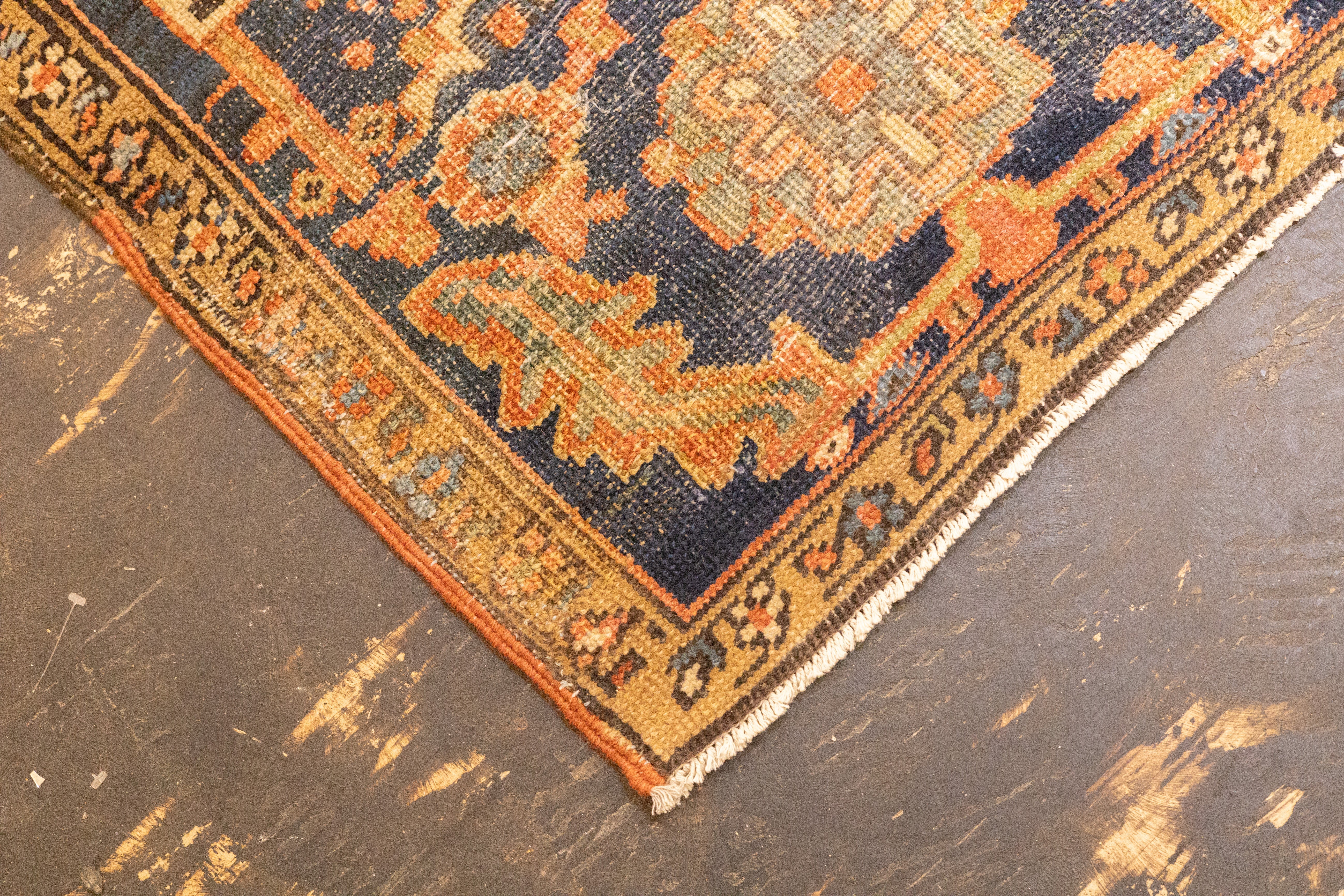 Antique Heriz Rug 9' 9" x 11' 10''