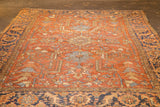 Antique Heriz Rug 9' 9" x 11' 10''