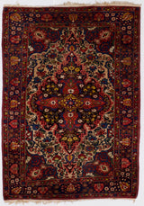 Antique  Bakhtiari Rug 4'9" x 6' 8"