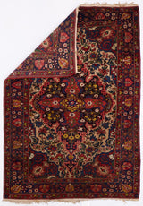 Antique  Bakhtiari Rug 4'9" x 6' 8"