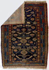 Antique Malayer Rug 3'4" x 4' 8"
