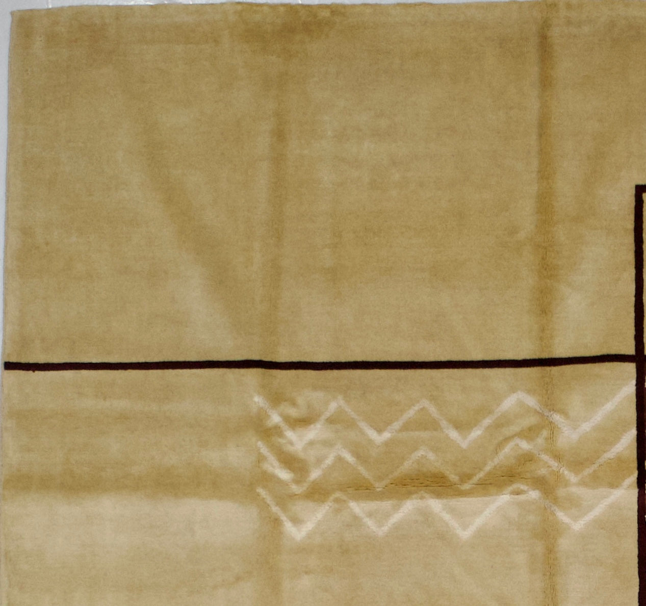 Fine Mid Century French Rug Dasilvia Design 6'3" x 9' 1''