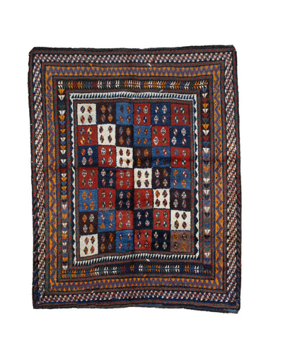 Antique  Tribal Lori Rug 6'1