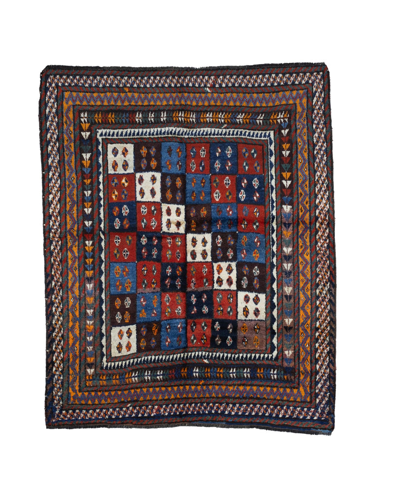 Antique  Tribal Lori Rug 6'1