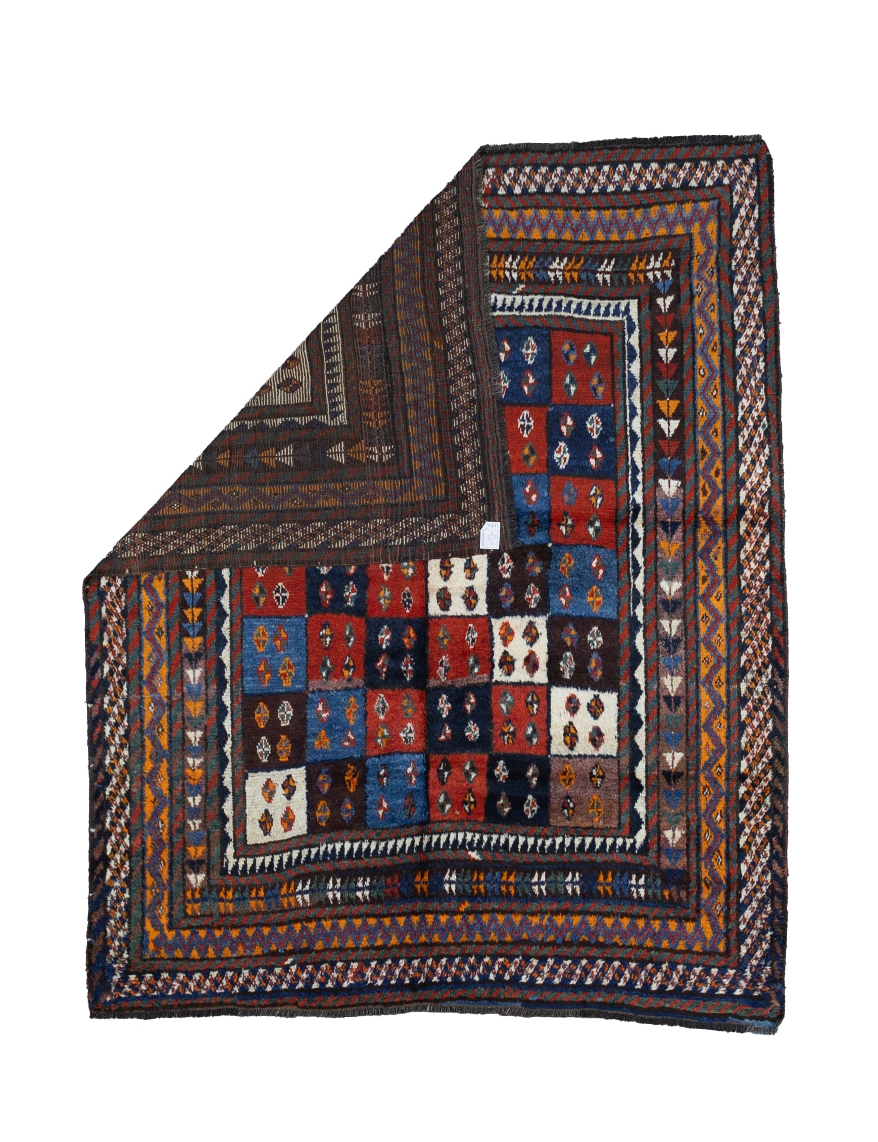 Antique  Tribal Lori Rug 6'1" x 7' 6"