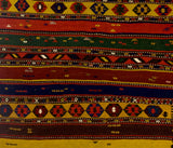 Fine Antique Qashqai Tribal Kilim Rug 5'10" x 11' 0"