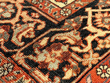 Antique  Heriz/Serapi Rug 5'1" x 6' 1"