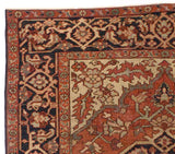 Antique  Heriz/Serapi Rug 5'1" x 6' 1"