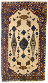 Antique Persian Bidjar Rug 4' 0" x 7' 1"