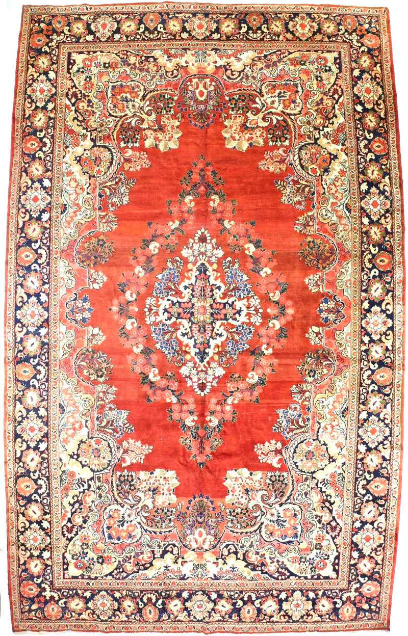 Vintage  Mahal Rug 10' 10'' x 17' 7''