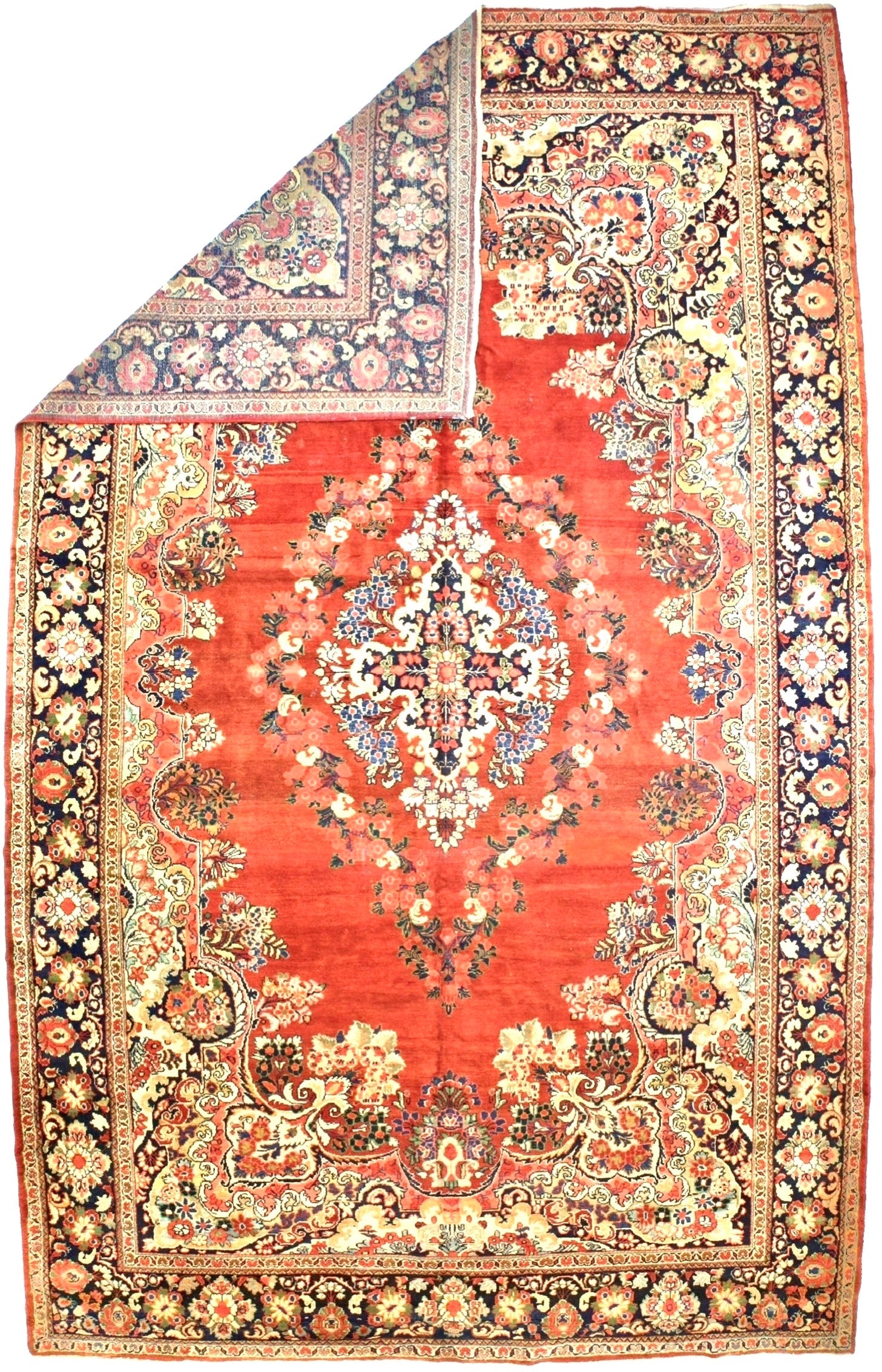 Vintage  Mahal Rug 10' 10'' x 17' 7''
