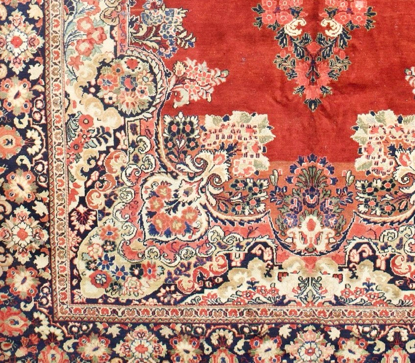 Vintage  Mahal Rug 10' 10'' x 17' 7''