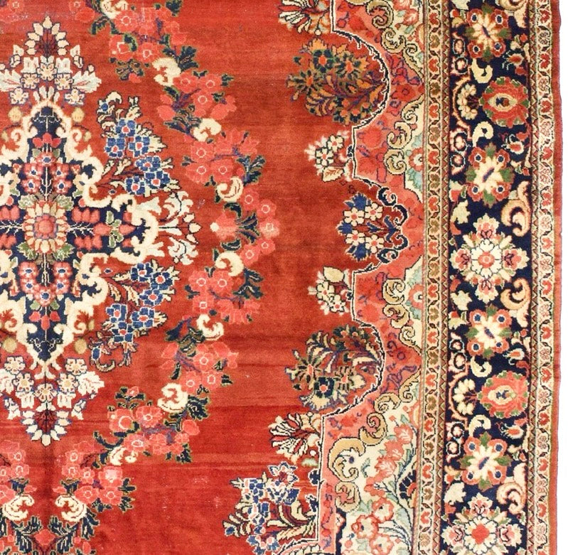 Vintage  Mahal Rug 10' 10'' x 17' 7''