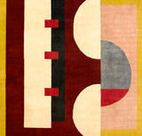 French After Fernand Leger Rug 6' 8'' x 9' 8"