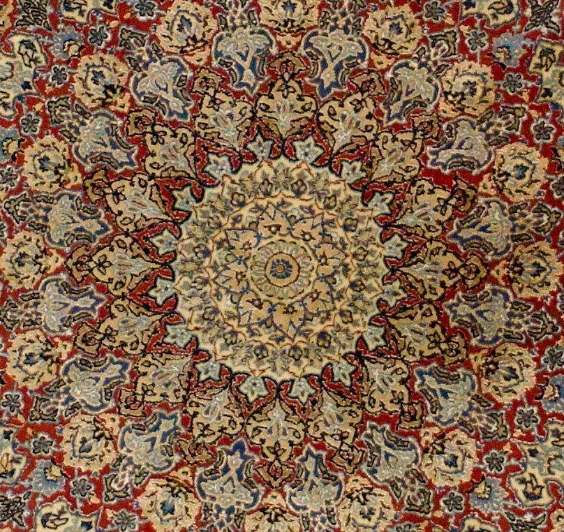 Nain Rug 4'5" x 4' 7''
