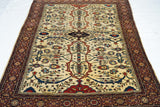 Antique Farahan Sarouk Rug 4' 4" x 6' 6"
