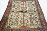 Antique Farahan Sarouk Rug 4' 4" x 6' 6"