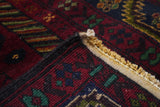 Vintage Afgan Baluch Rug 3' 0" x 4' 8"