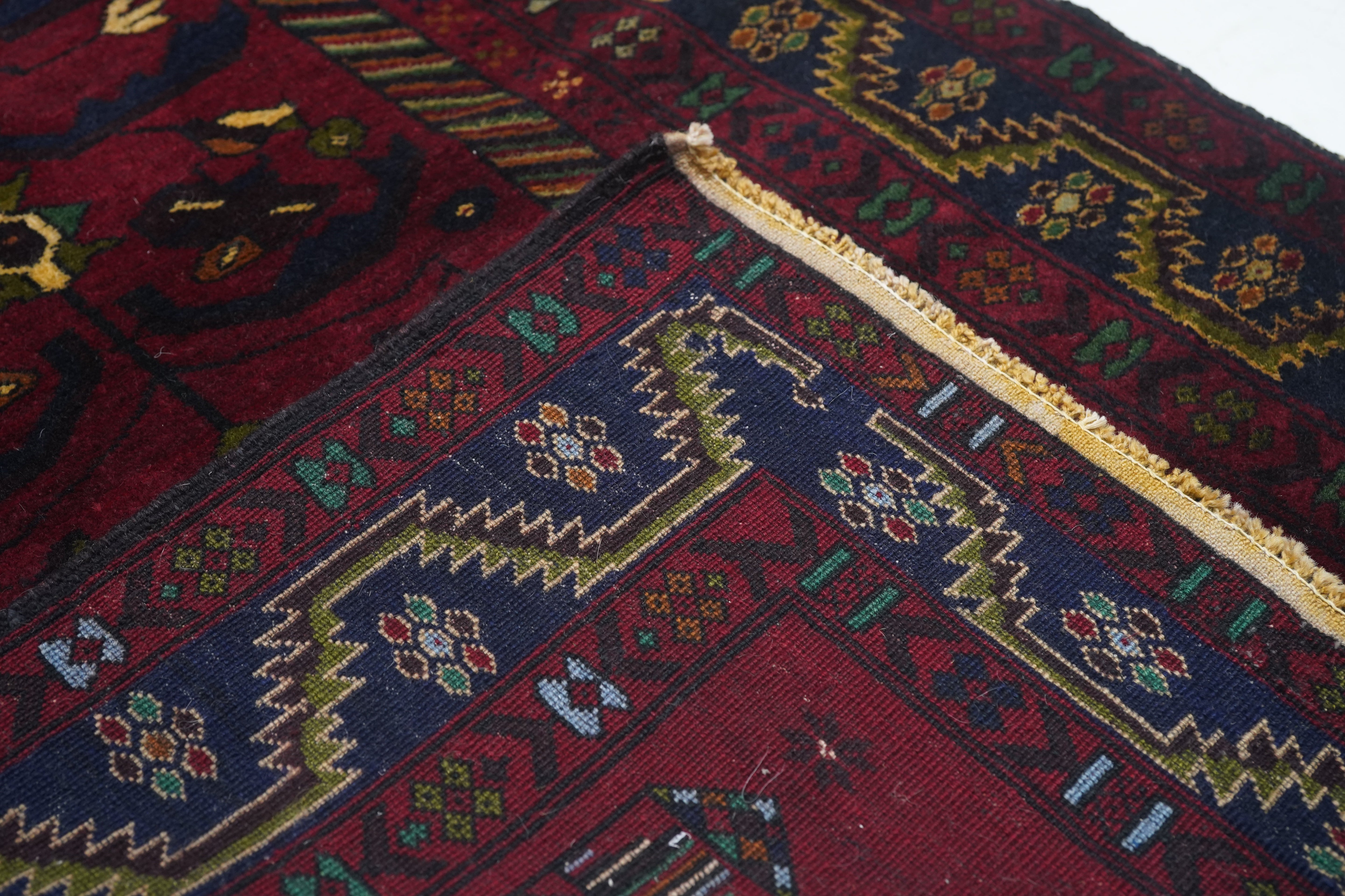 Vintage Afgan Baluch Rug 3' 0" x 4' 8"