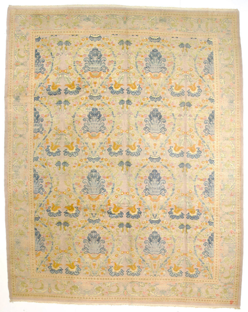 Vintage Spanish Wool Rug 9'0