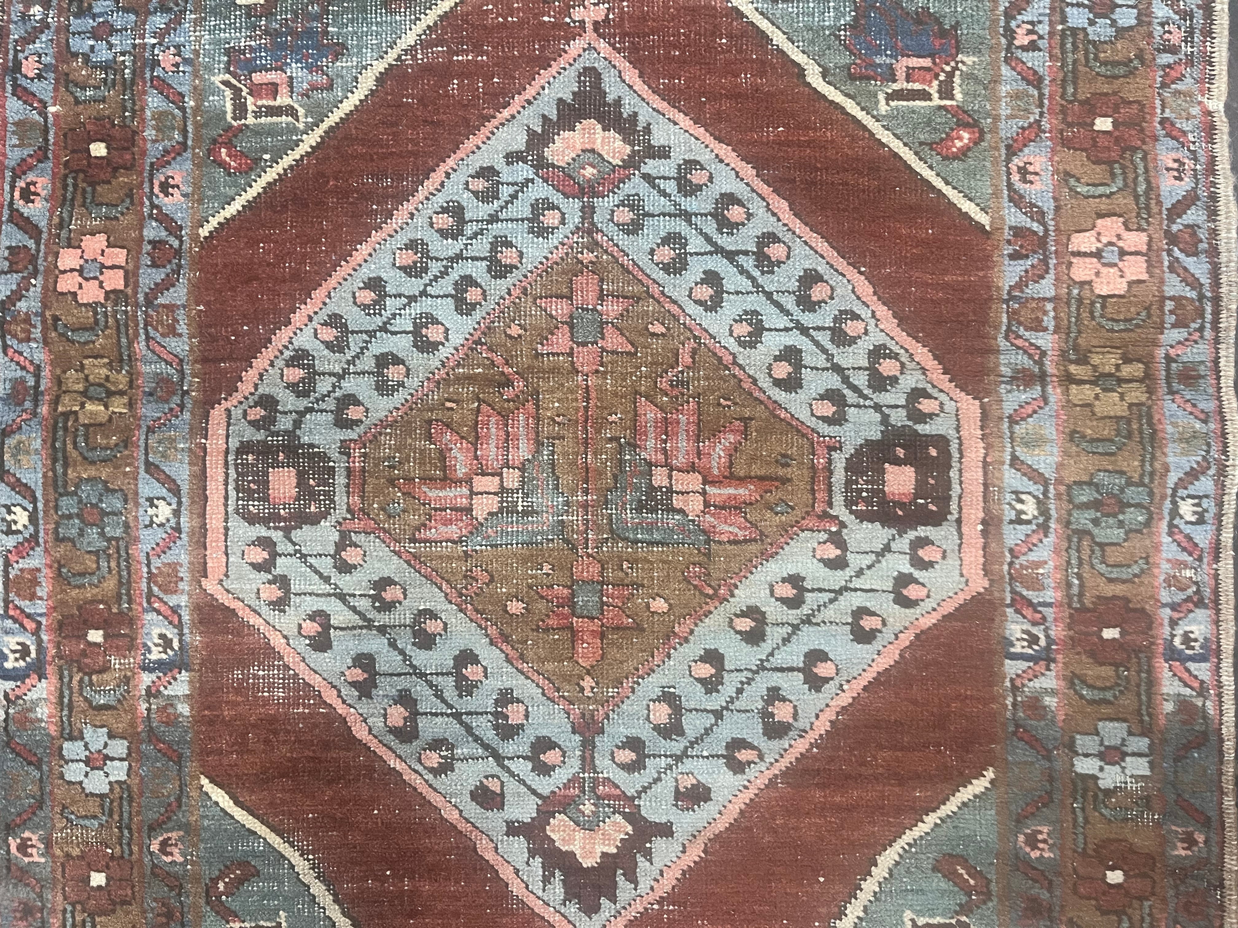 Antique  Bakhshayesh Rug 2'9" x 9' 3''