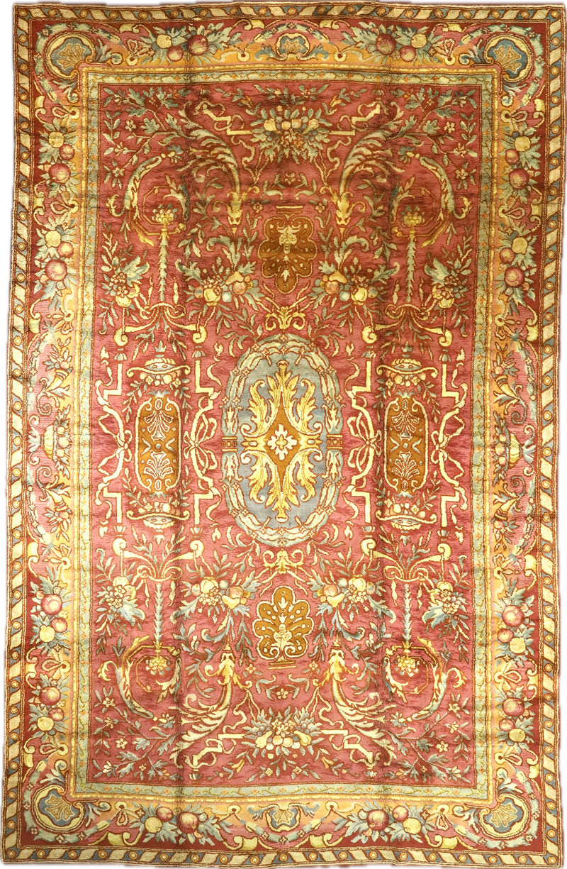Antique French Savonnerie Rug 12'0