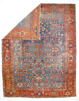 Antique  Heriz Serapi Rug 9' 6'' x 12' 4''