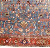 Antique  Heriz Serapi Rug 9' 6'' x 12' 4''