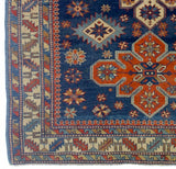 Antique Caucasian Kuba Rug 3' 7'' x 4' 4''