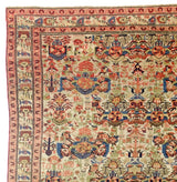 Antique Farahan Zeleh Sultan Design Rug 3' 11'' x 6' 3''