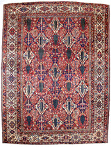 Antique  Bakhtiari Rug 10' 6'' x 14' 1''