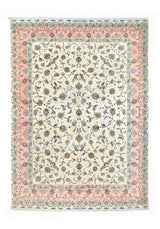 Extremely Fine  Tabriz Wool and Silk 60 Raj Rug 9' 9'' x 13' 6''