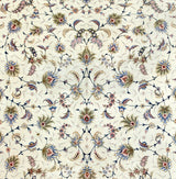 Extremely Fine  Tabriz Wool and Silk 60 Raj Rug 9' 9'' x 13' 6''