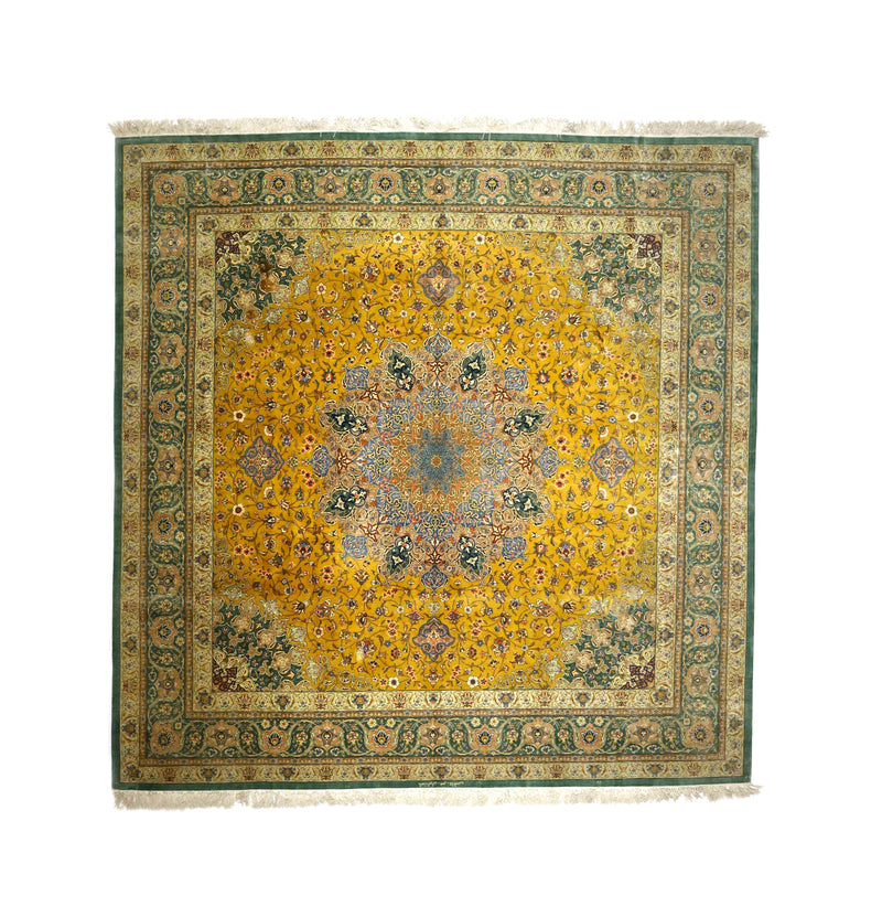 Extremely Fine  Silk Qum Rug 8'0