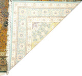 Extremely Fine  Silk Qum Rug 8'0" x 8' 2''