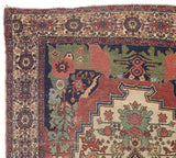 Antique  Farahan Sarouk Rug 4' 4'' x 6' 4"