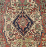 Antique  Farahan Sarouk Rug 4' 4'' x 6' 4"