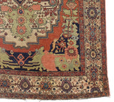 Antique  Farahan Sarouk Rug 4' 4'' x 6' 4"