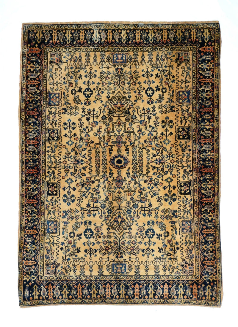 Antique Sarouk Rug 3'5'' x 5'0
