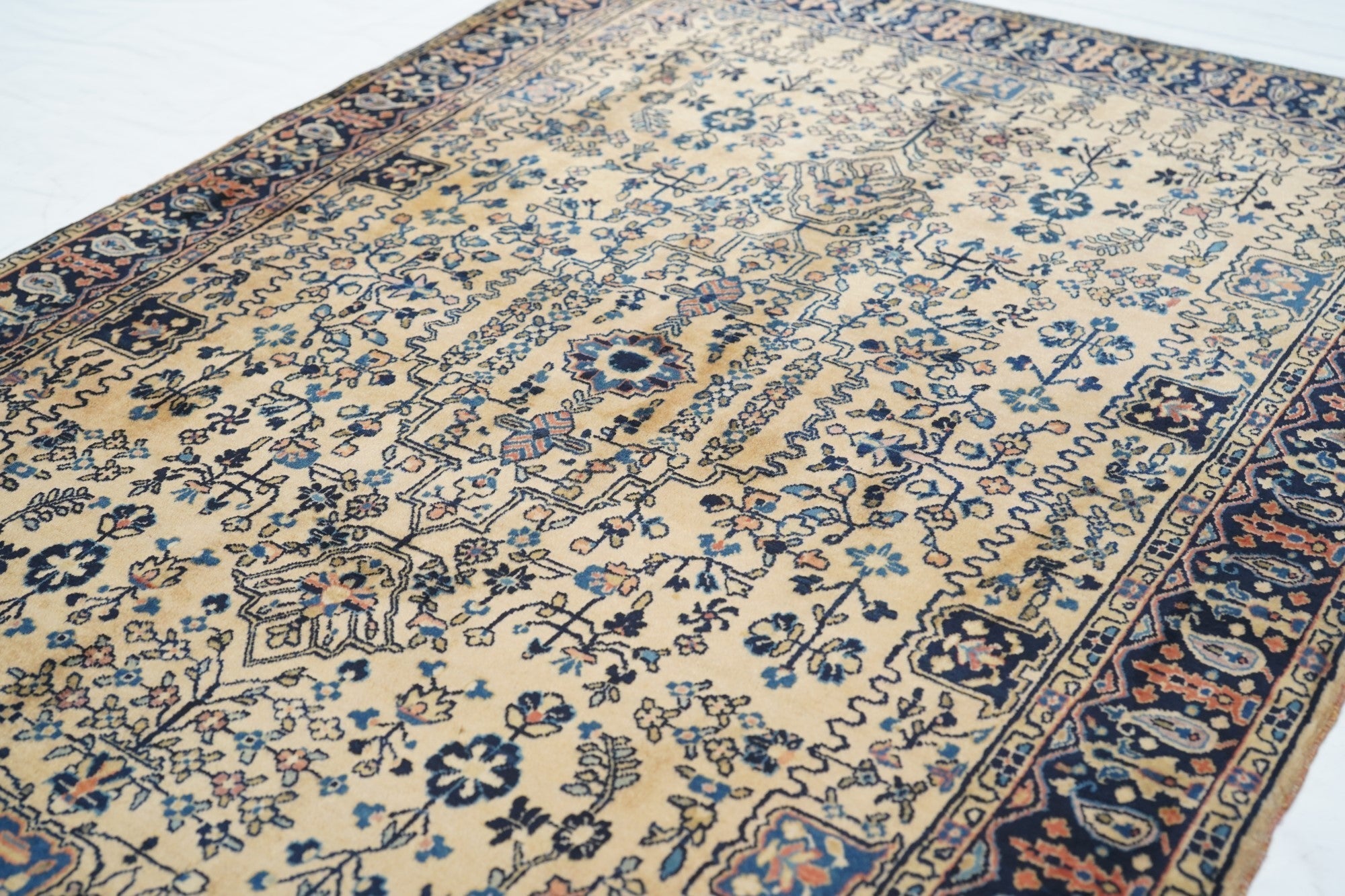 Antique Sarouk Rug 3'5'' x 5'0"