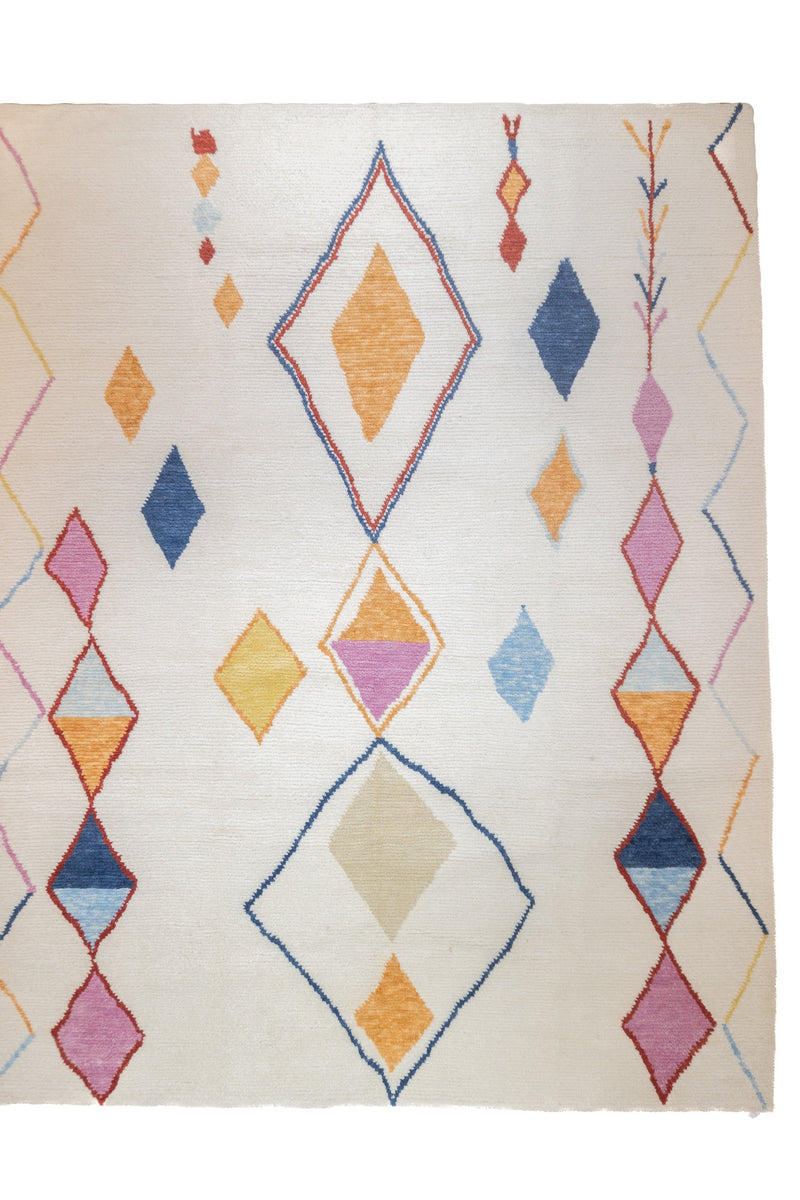 Moroccan Wool Rug 8'0