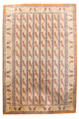 Extremely Fine  Silk Qum Rug 6'7" x 9' 11"