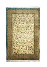 Extremely Fine  Silk Qum Rug 6'6" x 9' 11"