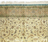 Extremely Fine  Silk Qum Rug 6'6" x 9' 11"