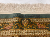Extremely Fine  Silk Qum Rug 6'6" x 9' 11"